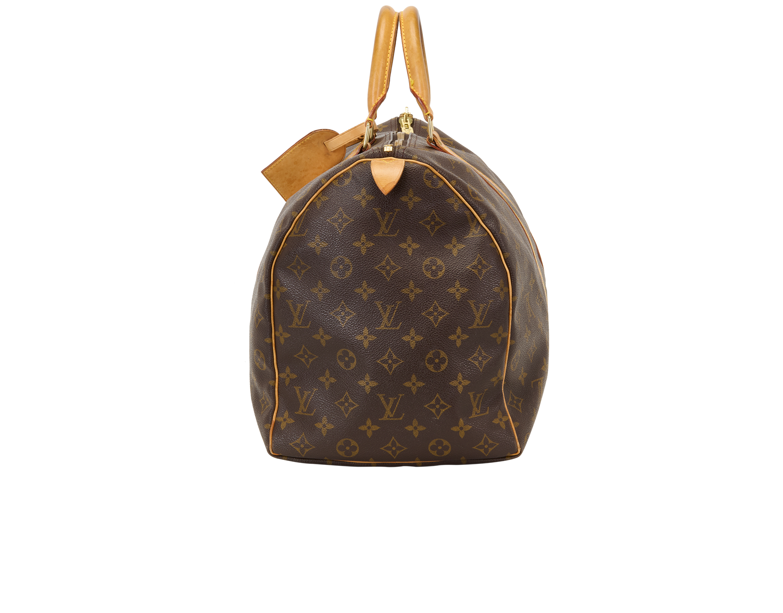 Keepall 50, &pound;950, Handbags, Brown/Tan, Canvas, Bottom view